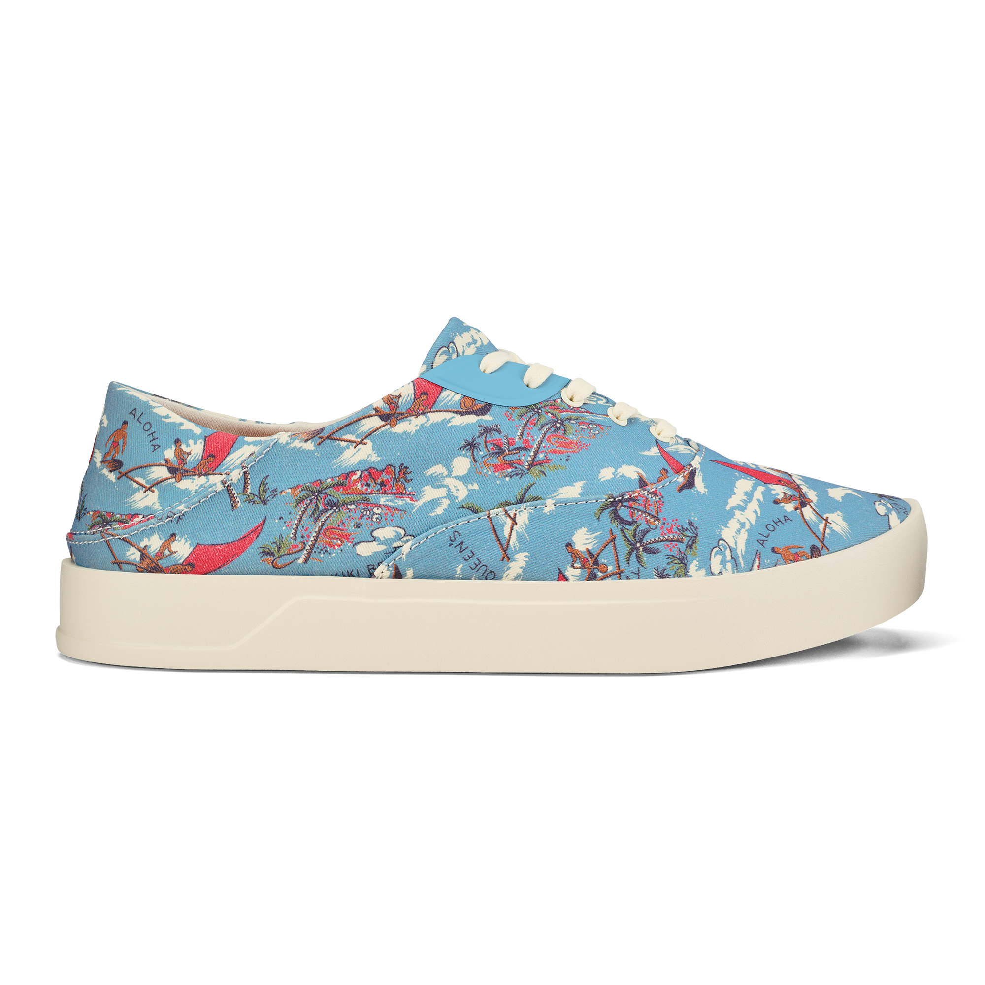 OLUKAI Tradewind Sneakers leggere da uomo taglia 10,5 bianco