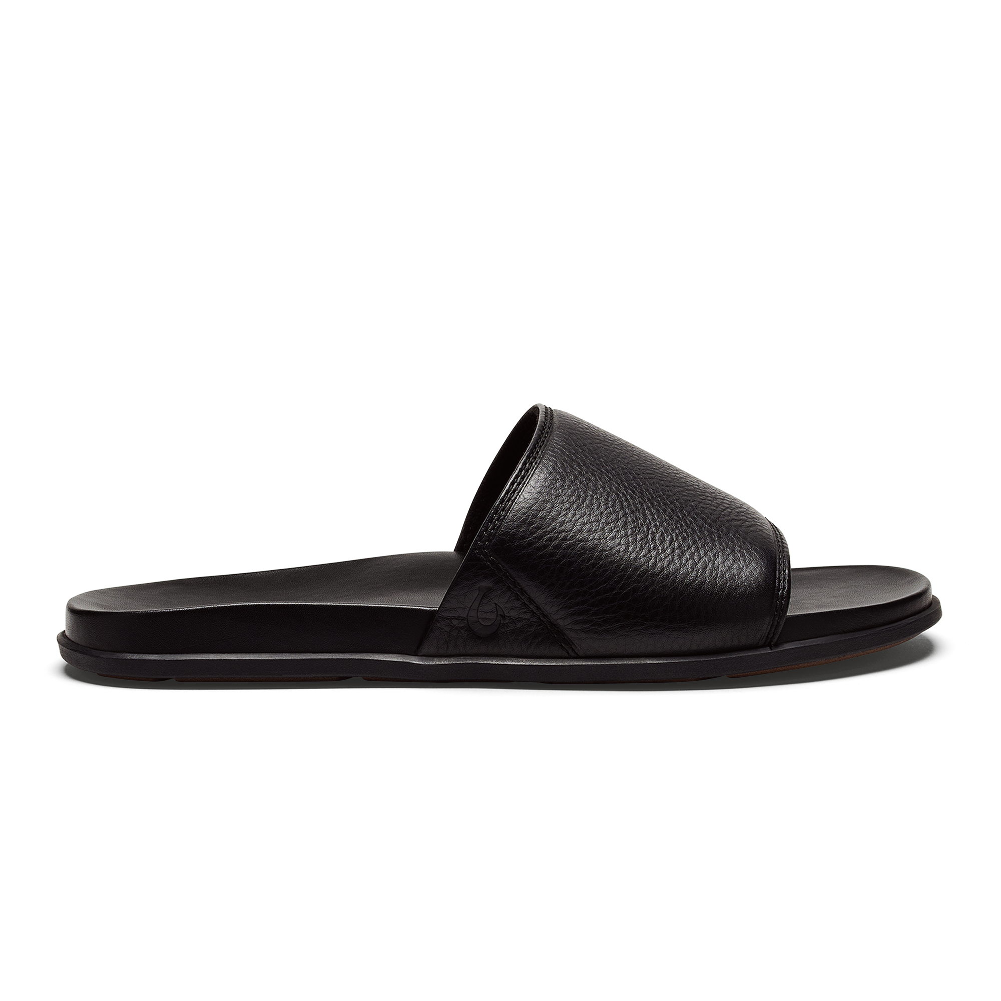 Olukai Olali Mens Leather Flip Flops Black Thong Sandals 10552-4040 Size 12 NEW Olali Flip Flop (Men) | Nordstromrack main image 3