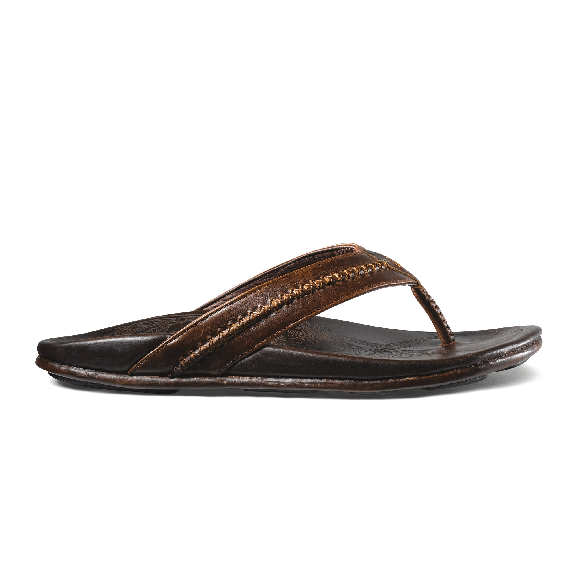 Mea Ola Men s Leather Beach Sandals Dark Java Dark Java OluKai OluKai Europe