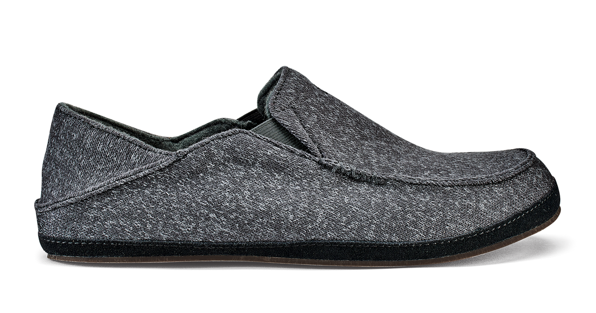 Molo Hulu Men s Wool Slippers Dark Shadow OluKai OluKai Europe