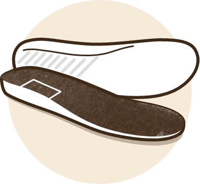 Remove slippers insoles