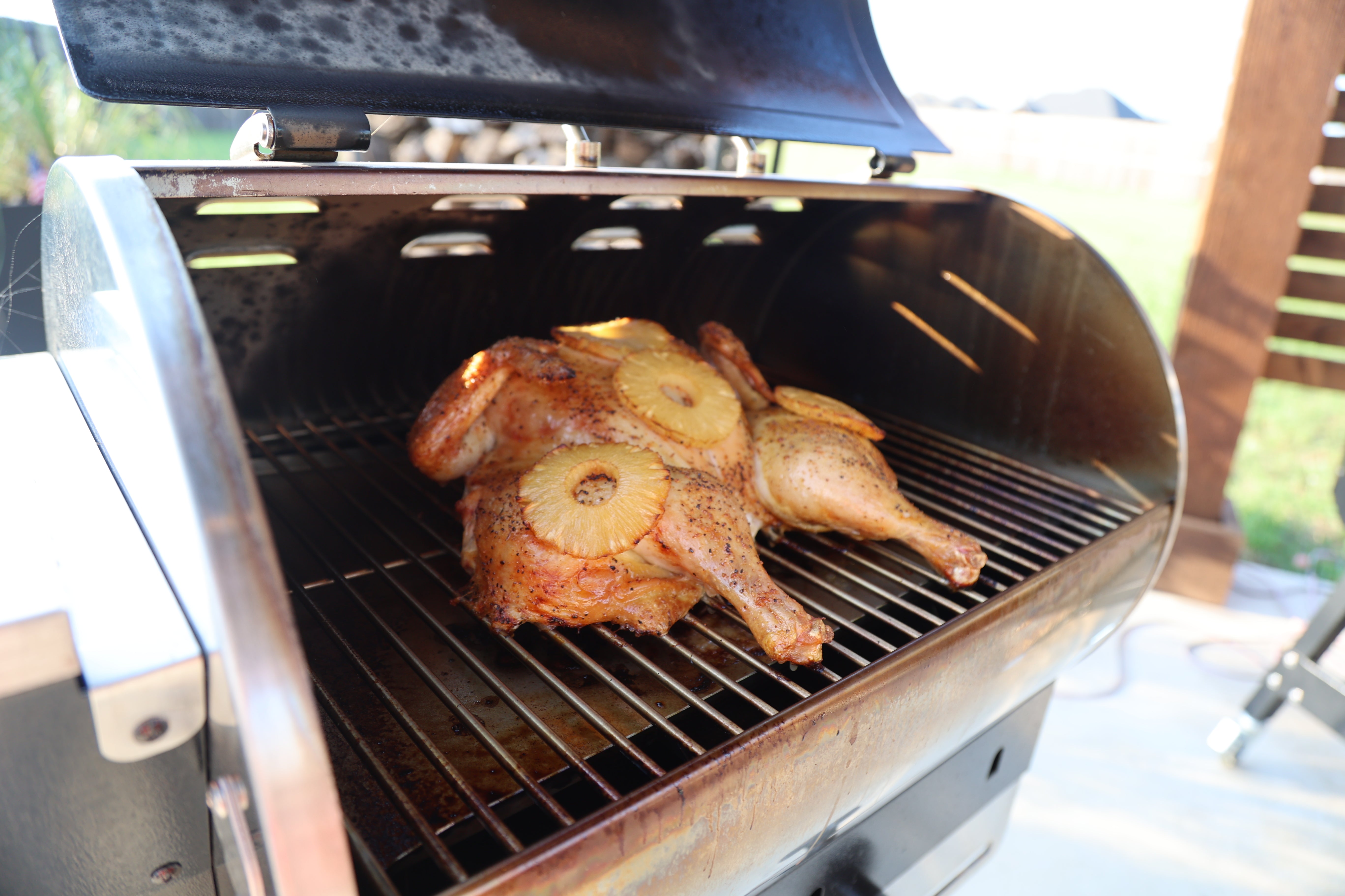 Zubereiten und Räuchern eines Spatchcock-Hähnchens mit Ty Sherrell