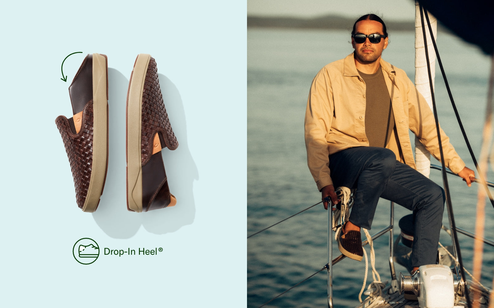 Wann und wo wird der Drop-In-Heel verwendet?