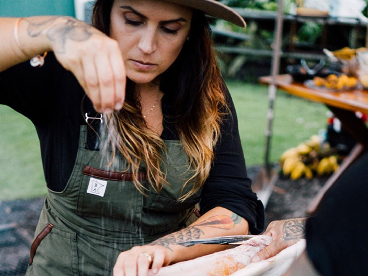 Nachhaltiges Kochen und Kunsthandwerk mit Neil und Flora Kamimura