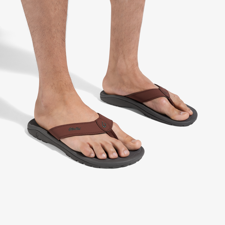 ohana！ Ohana Men's Lightweight Sandals in Canoe / Rock | OluKai Europe