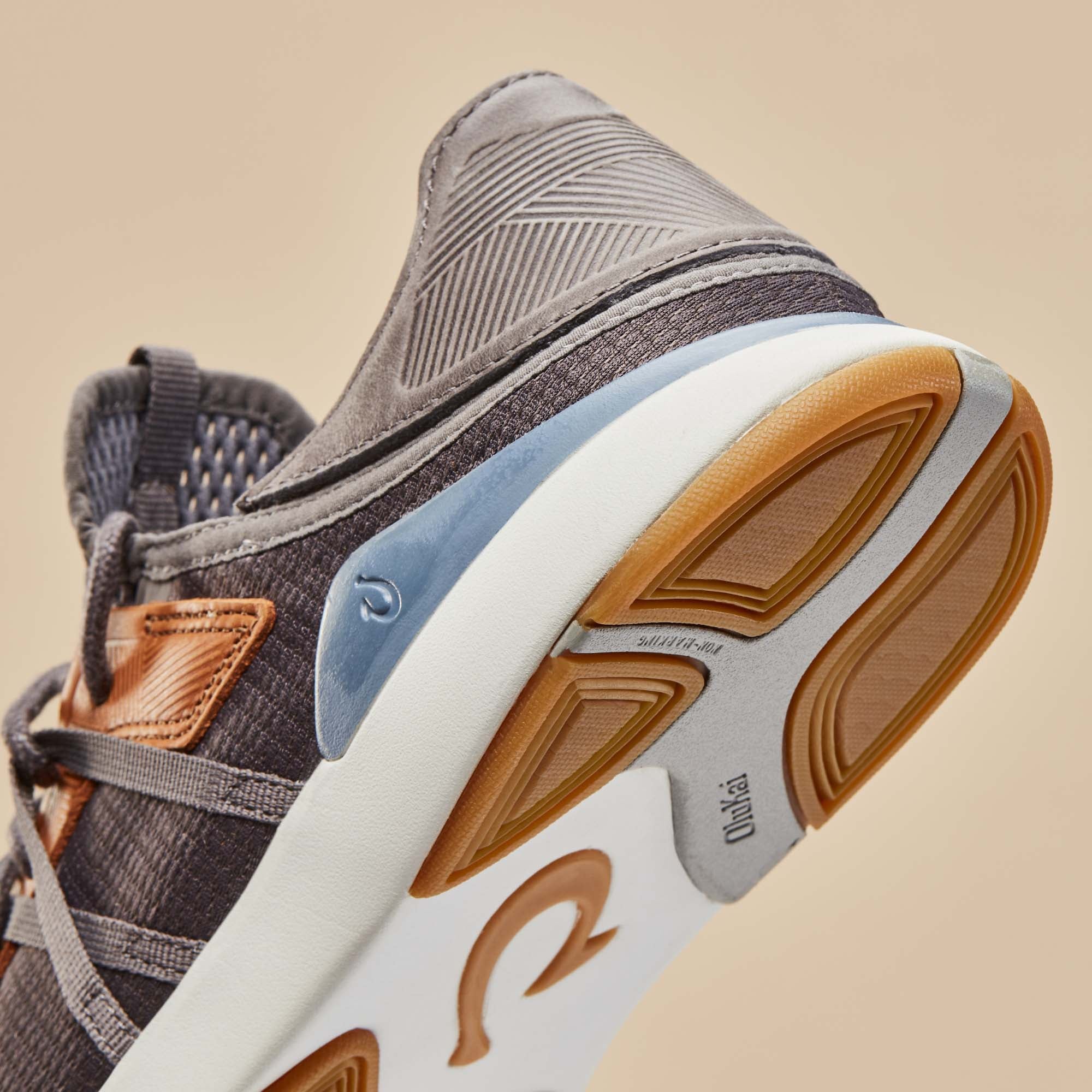 Mio Lī Men's Athletic Shoes - Pavement / Vintage Indigo