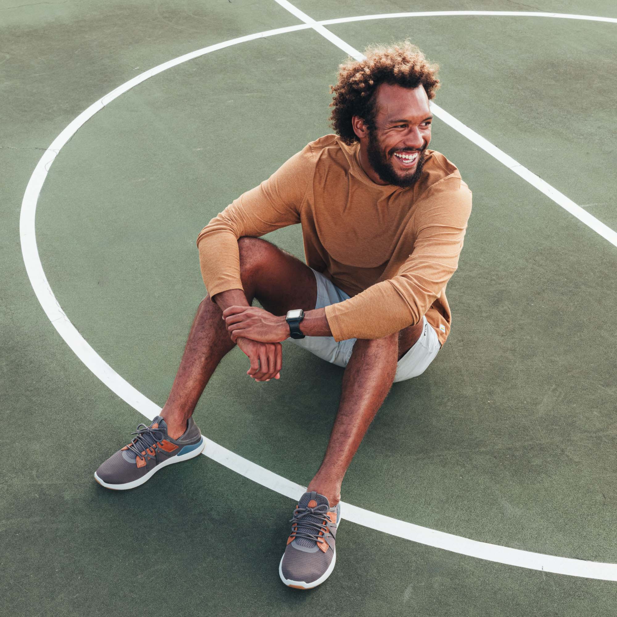 Mio Lī Men's Athletic Shoes - Pavement / Vintage Indigo