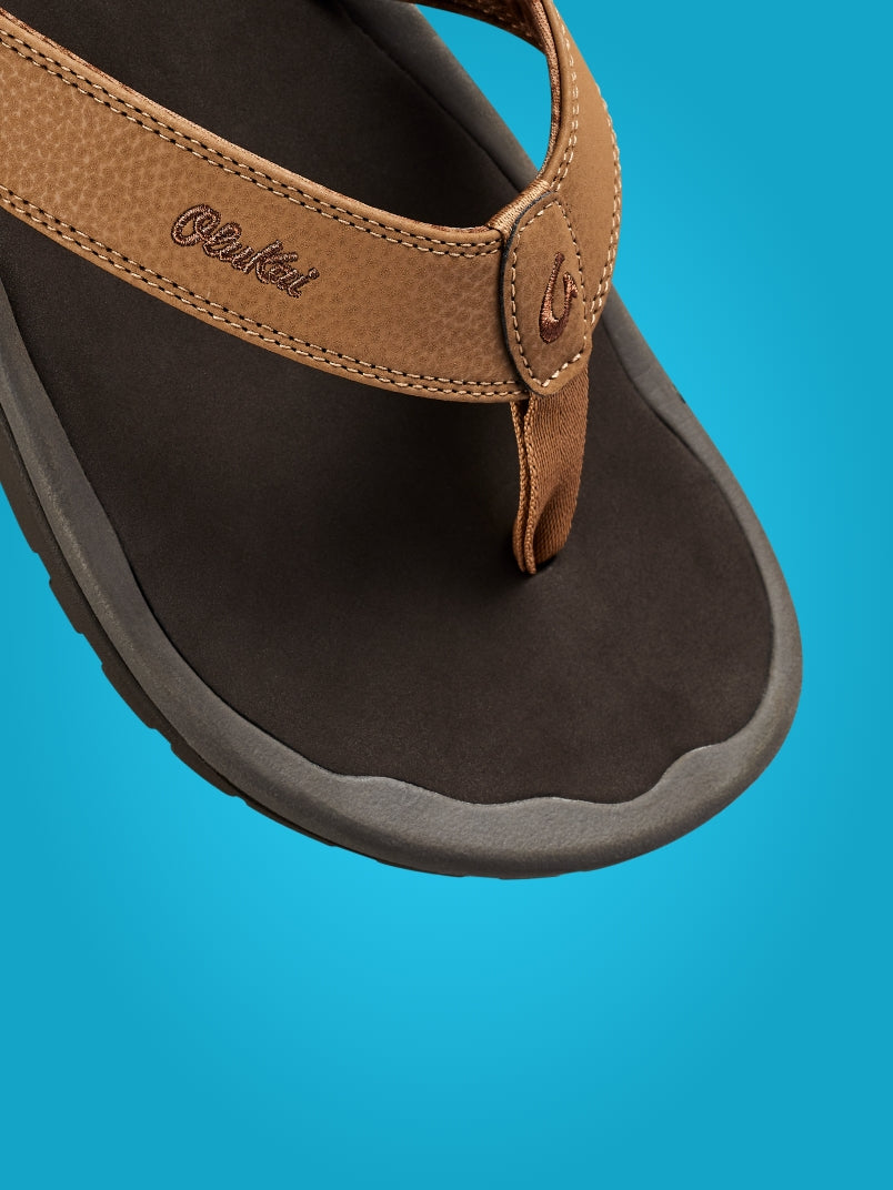Hawaii オラフ  23.5㎝ Ohana Men's Best Selling Beach Sandals - Graphite | OluKai