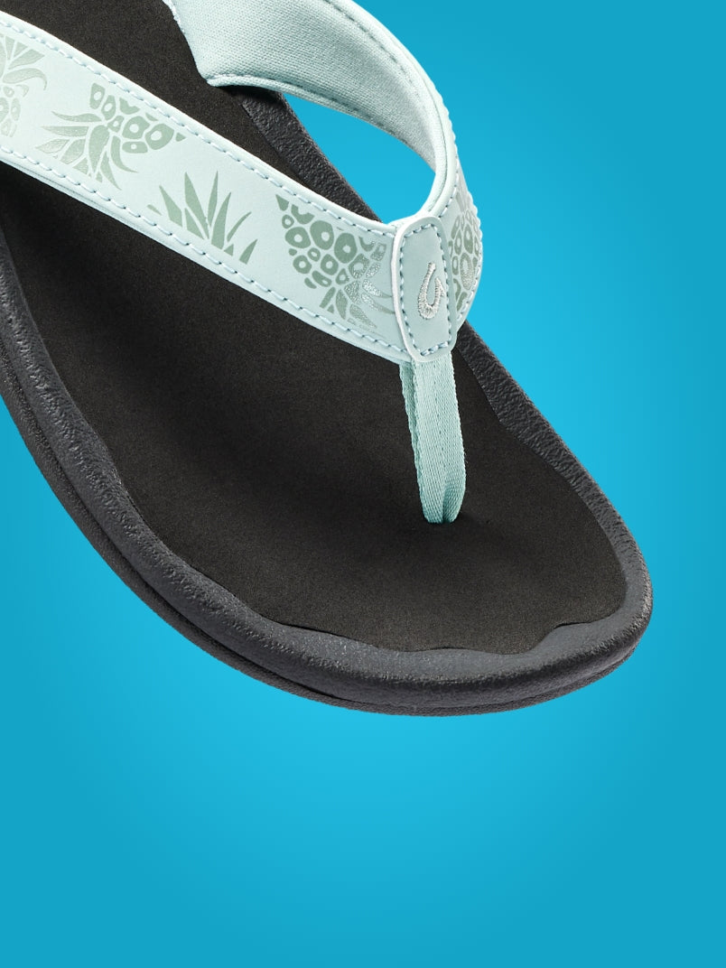 OHANA！！！ Ohana Women's Beach Sandals in Warm Taupe / Black | OluKai Europe