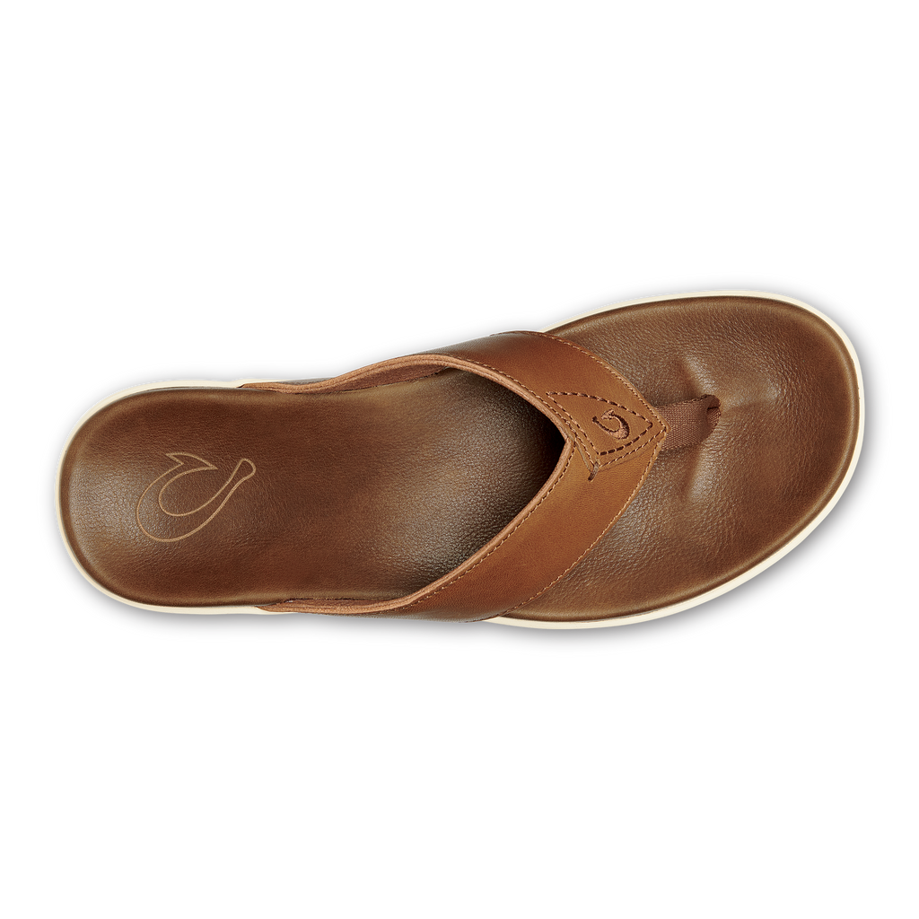 OluKai Nalukai Sandal Tan Men s Leather Beach Sandals OluKai