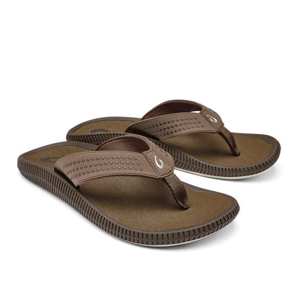 OLUKAI Ohana Men's Beach Sandals, Quick-Dry Flip-Flop Slides, Water  Resistant & Lightweight, Compression Molded Footbed & Ultra-Soft Comfort  Fit, Banyan/Island Salt, 7 : : Clothing, Shoes & Accessories