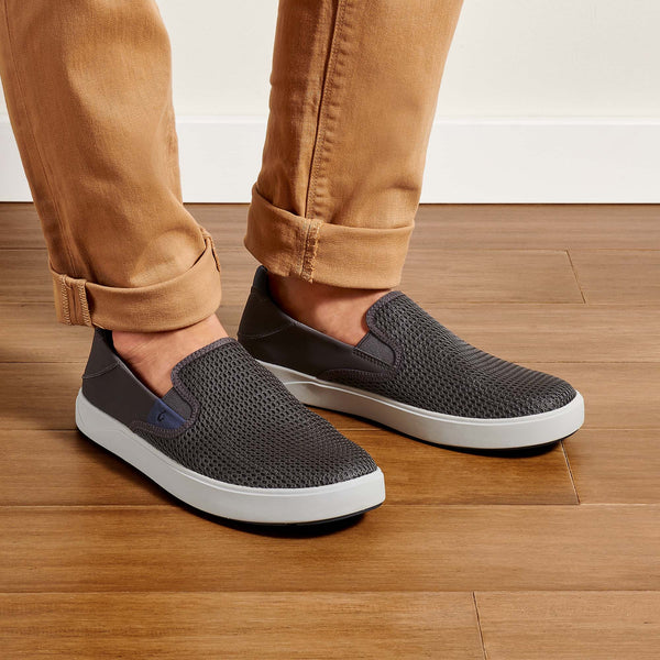 Herren Slipper Sneakers Leder Loafers OluKai OluKai Europa