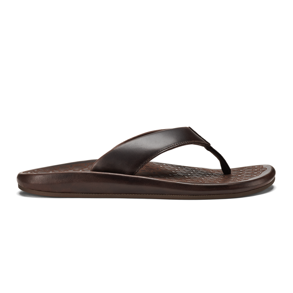 Olukai mens leather sandals hotsell