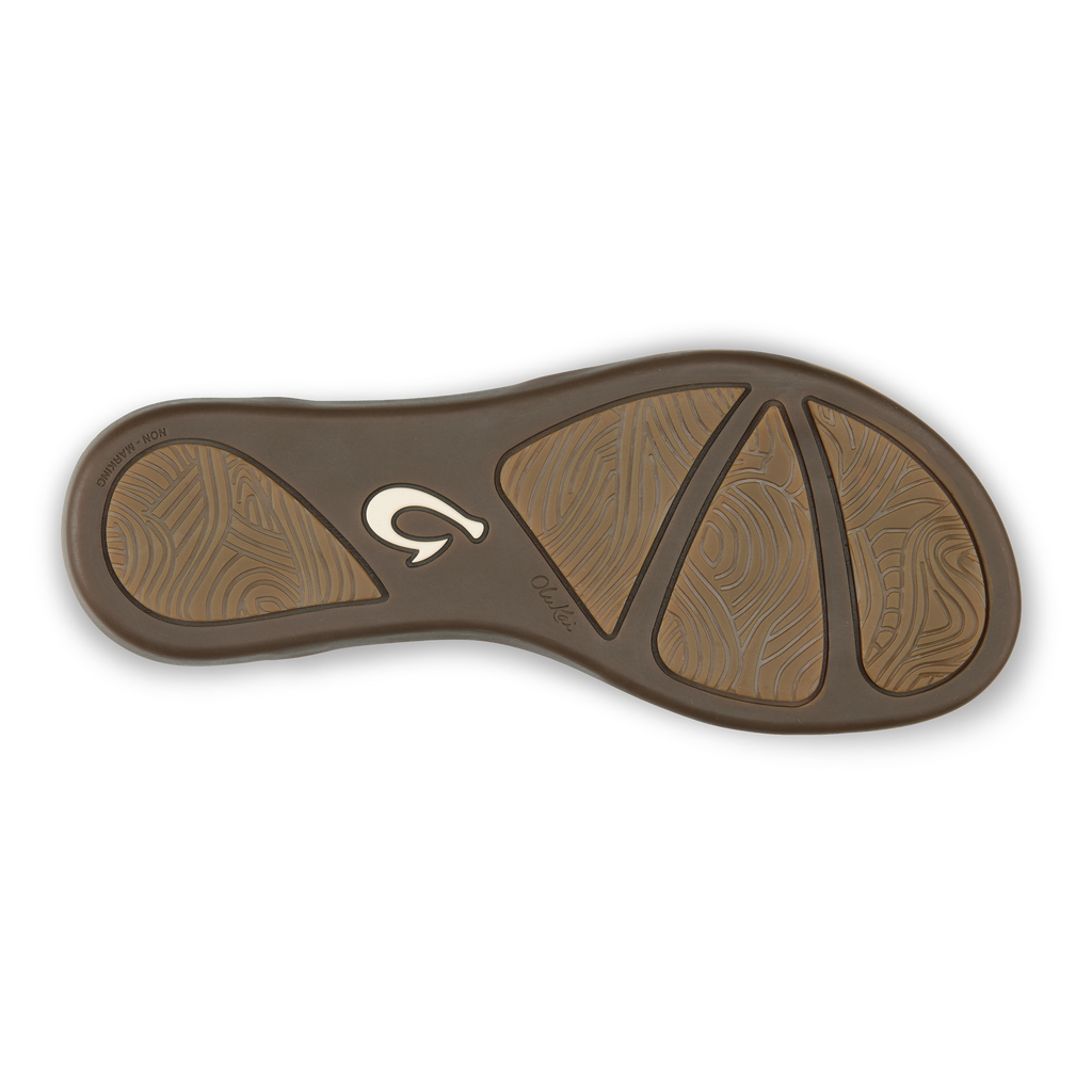 OluKai Upena Mustard Bubbly Women s Leather Sandals