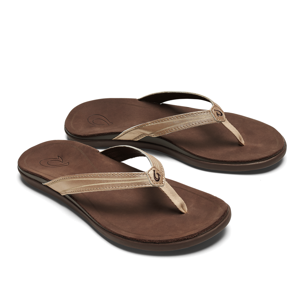 Buy Copper Flat Sandals for Women by LUVFEET Online | Ajio.com